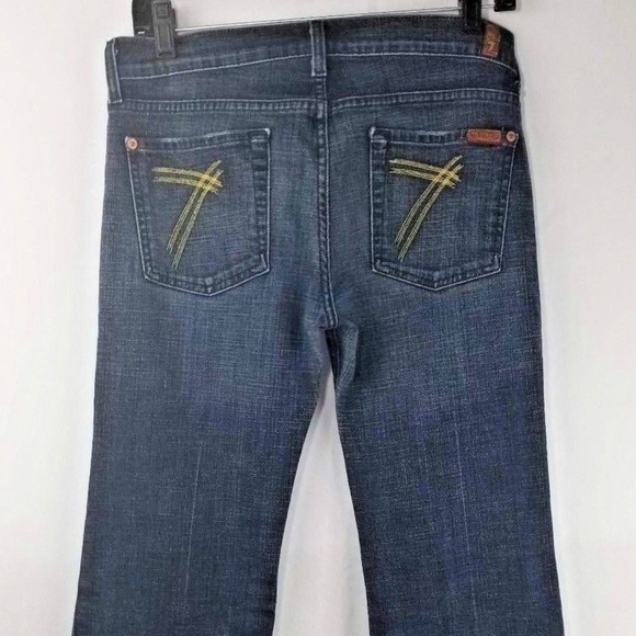 7 For All Mankind Women's Jeans DOJO Wide Leg - Picture 3 of 7